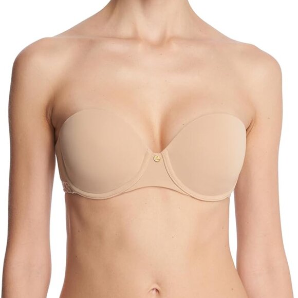 NWT Natori Women's Pure Luxe Strapless Contour Underwire - 36C - Picture 1 of 4